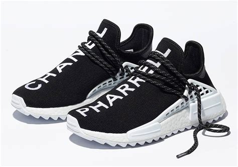 chanel pharrell adidas retail price|Adidas nmd pharrell x Chanel.